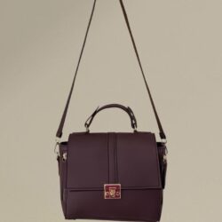 Timeless Hand Bag in dark brown - Image 2