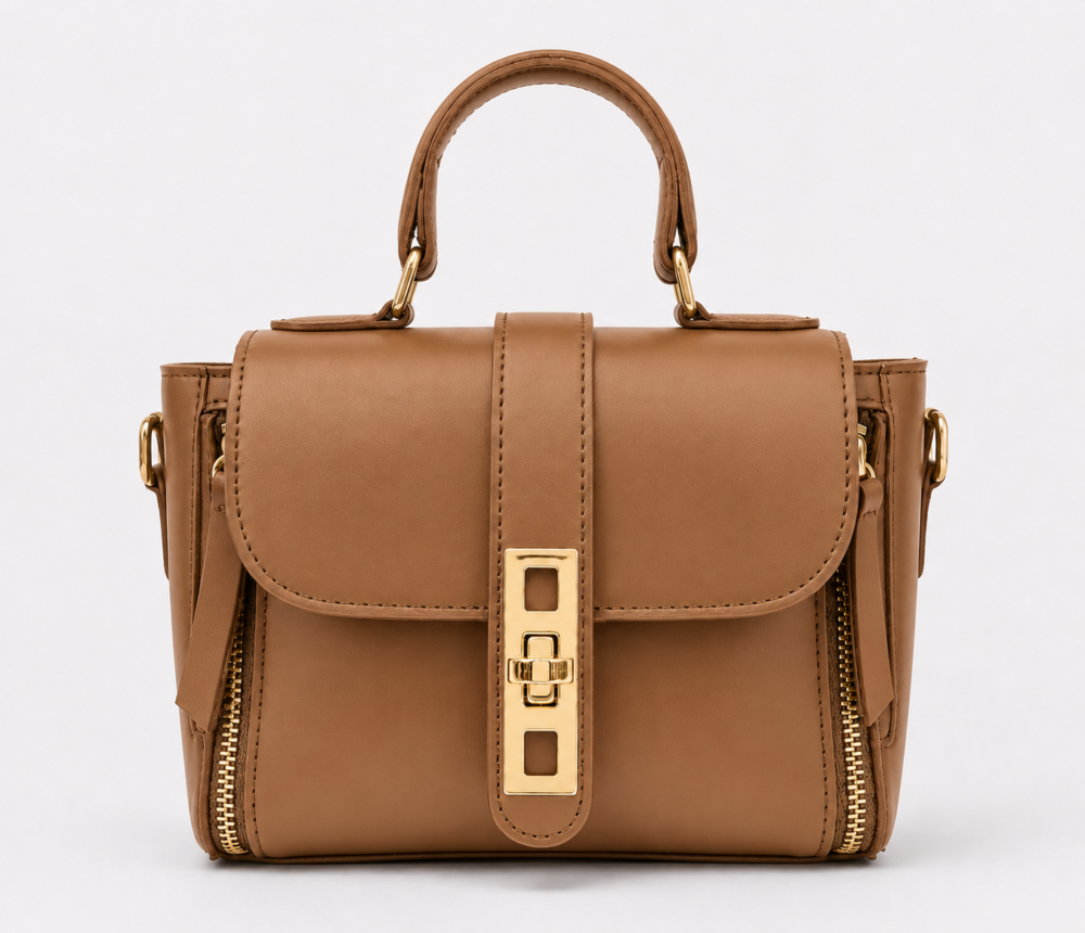 Timelsss Crossbody in Brown
